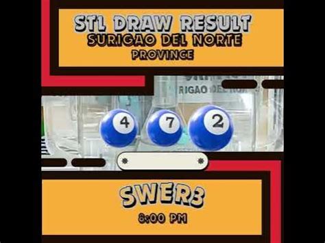stl result surigao del norte